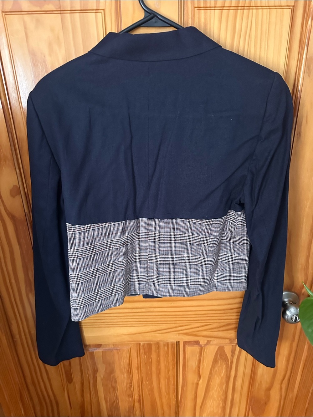 NWT Jason WU -Panel Navy Cropped Blazer - Women's Jacket - Picture 4 of 12